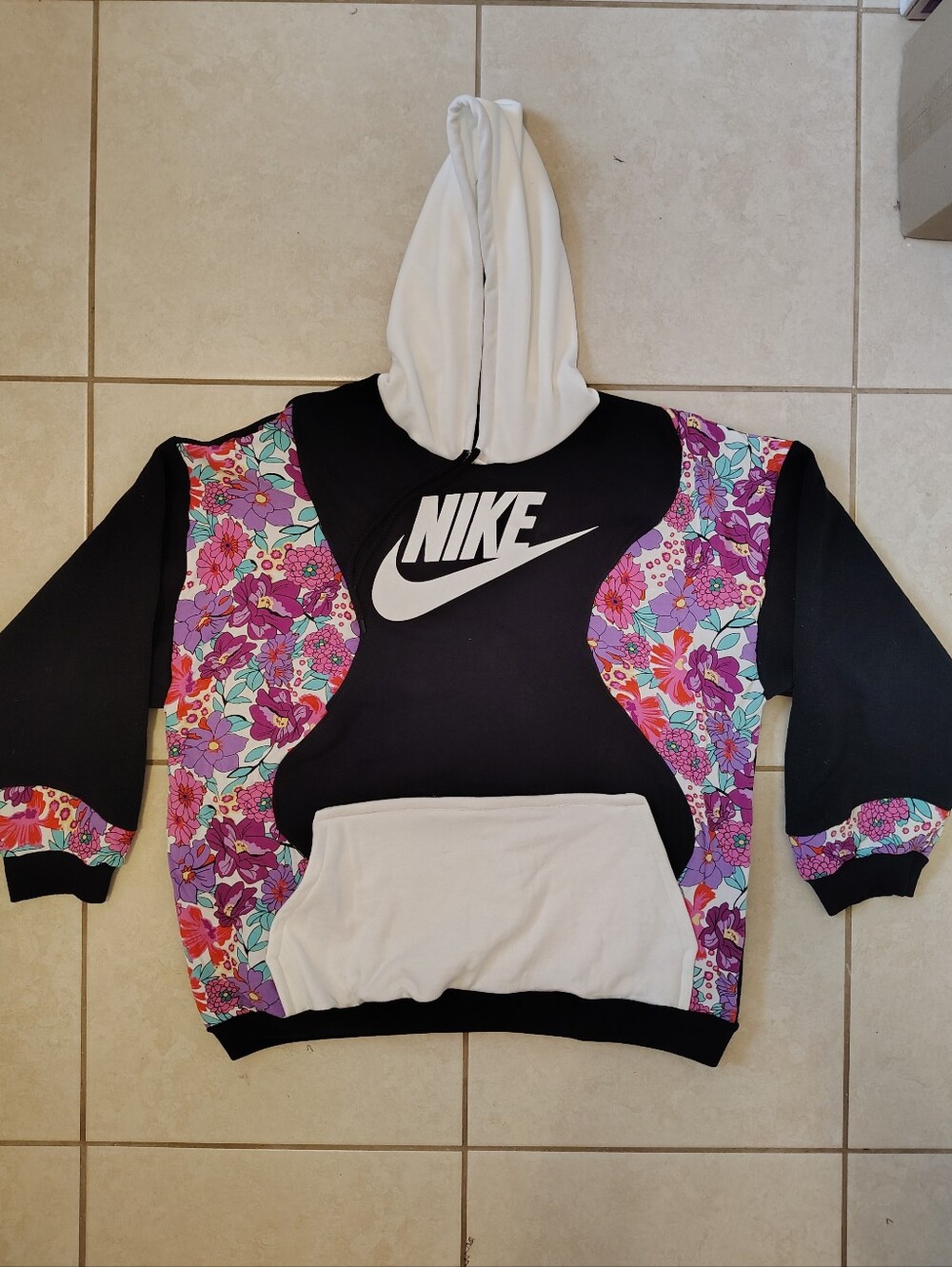 Upcycled One Of A Kind Hoodie